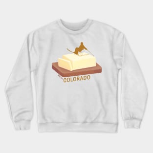 Ski Butter Carving | Aspen Colorado Crewneck Sweatshirt